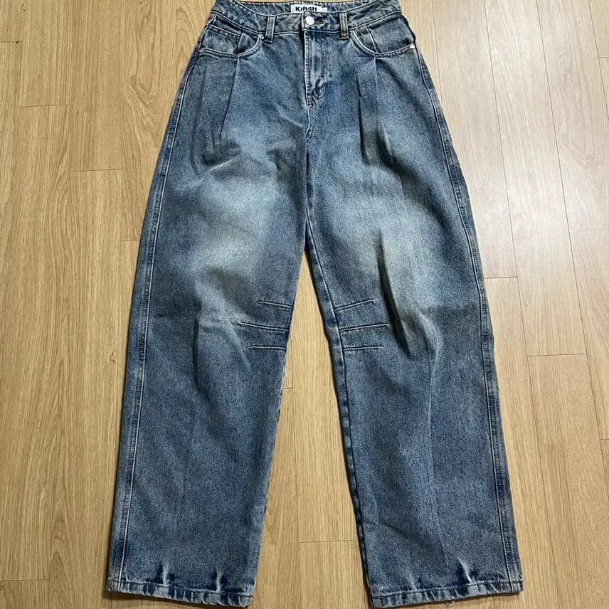 [BUNJANG] Kirsh Wide Denim Pants / 키르시 와이드 데님팬츠