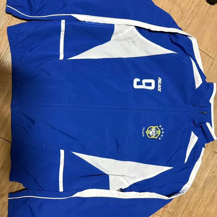 [BUNJANG] Palace Pro Team Shell Jacket Blue L / 팔라스 프로 팀 쉘 자켓 블루 L