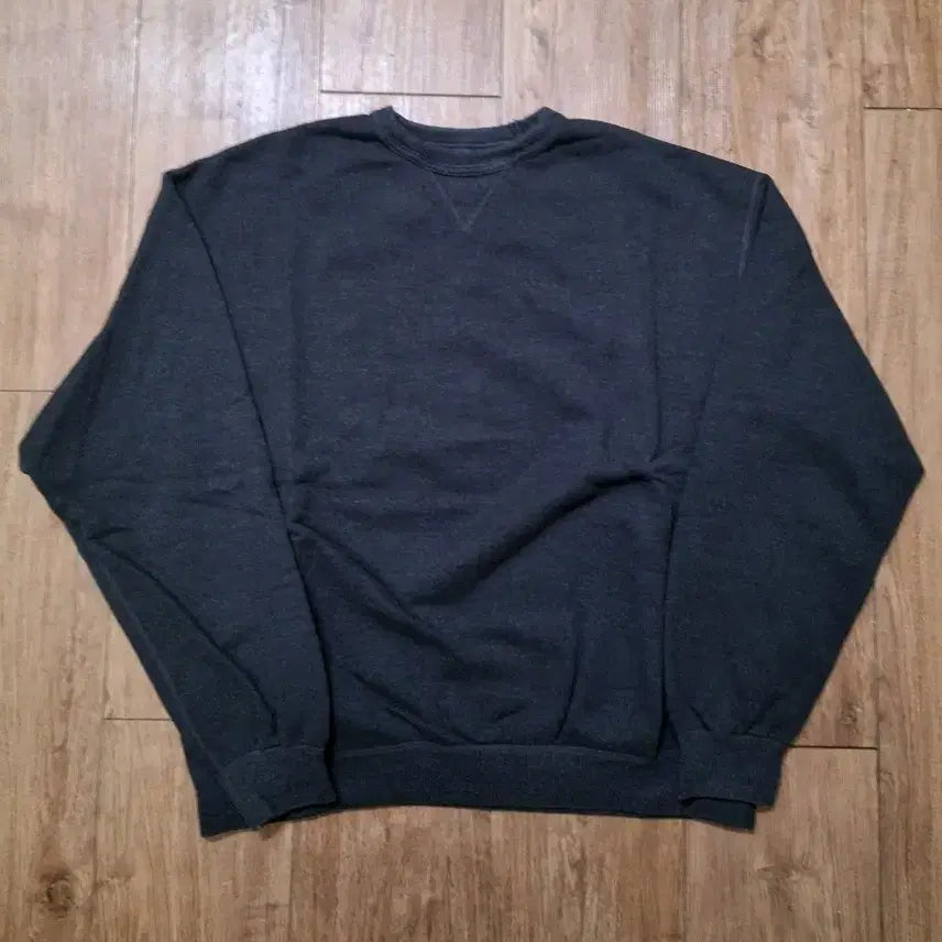 [BUNJANG] Timeless Sportswear Athletic Sweatshirt Dark Grey Melange / [2] 타임리스스포츠웨어 애슬레틱 스웻셔츠 다크그레이멜란지