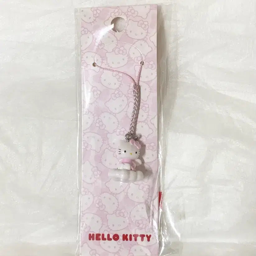 [BUNJANG] Hello Kitty 50th Anniversary Cloud Kitty Keyring (Sealed) / 헬로키티 구탄키 구름탄키티 키링 미개봉 헬로키티50주년팝업