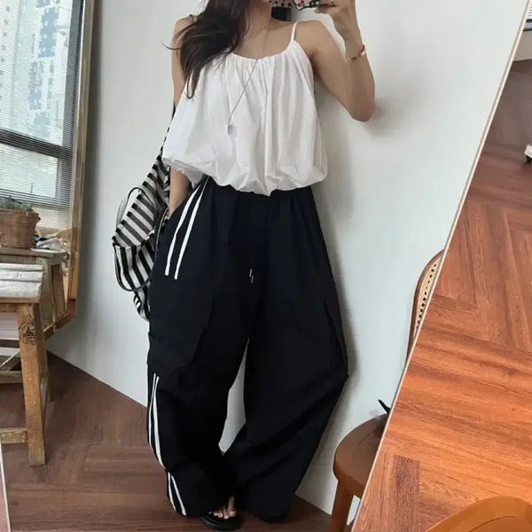 [BUNJANG] Unique Sporty Two-Way Pants / 유니크 스포티 삥주르르투웨이팬츠