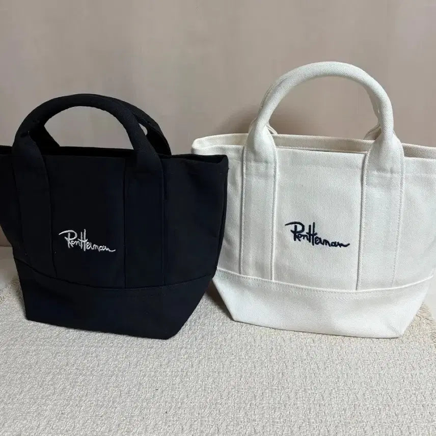 [BUNJANG] Simple Canvas Tote Bag / 심플 캔버스 토트백