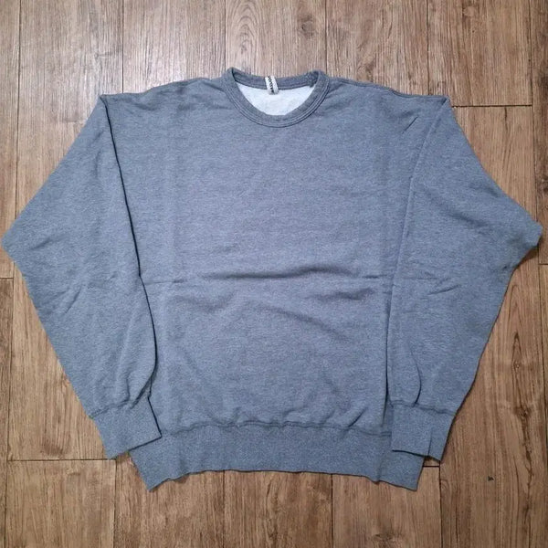 [BUNJANG] Timeless Sportswear Empty Sweatshirt Grey Melange / [2] 타임리스스포츠웨어 엠프티 스웻셔츠 그레이멜란지