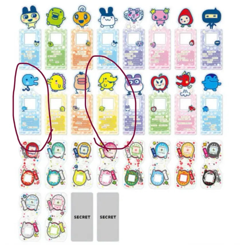 [BUNJANG] Tamagotchi Character Bookmark / 다마고치 책갈피