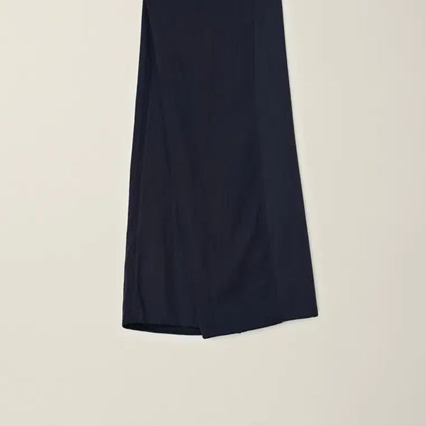 [BUNJANG] NUMARE EE Garment Dyed Paneled Muffler Charcoal / 누마레 EE 가먼트 다이드 패널드 머플러 차콜