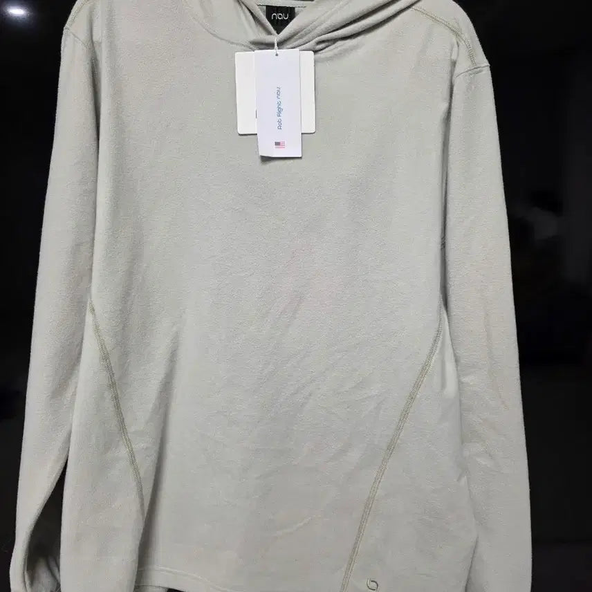 [BUNJANG] nau Warm Gray Hoodie L / nau 후드티 WARM GRAY L