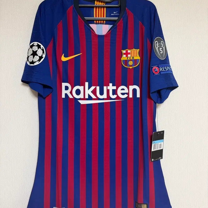 [BUNJANG] Lionel Messi 2018-2019 Barcelona Player Issue Home Jersey / 18-19 메시 선수 지급용(player issue) 판매