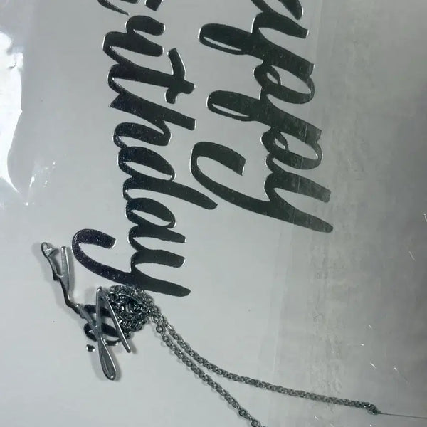 [BUNJANG] NCT Dream Jaemin Signature Signed Birthday Necklace / 엔시티드림 재민 시그니처 사인 생일 목걸이