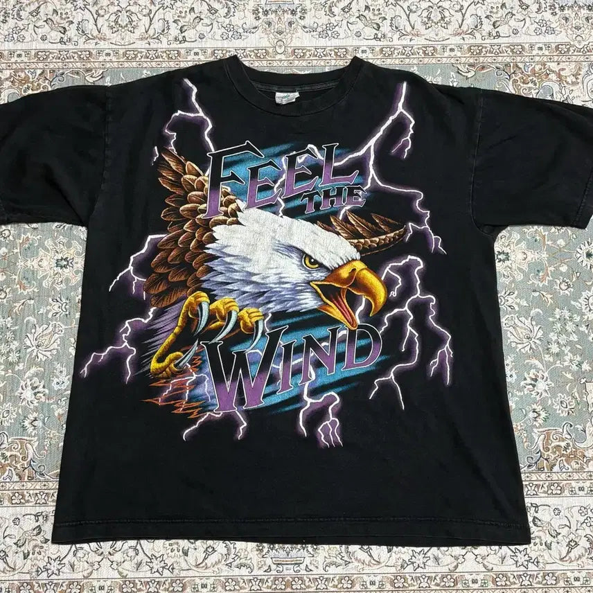 [BUNJANG] 90s American Thunder T-Shirt / 90s 아메리칸 썬더 티셔츠