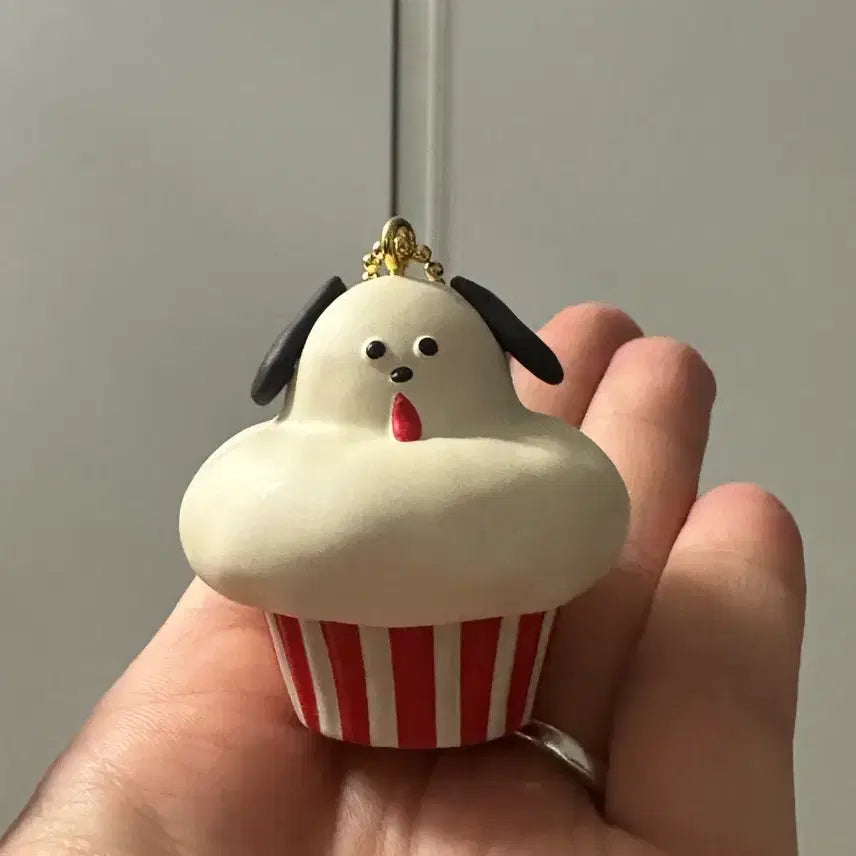 [BUNJANG] Puppy Muffin Gacha Keychain / 강아지 머핀 가챠 키링