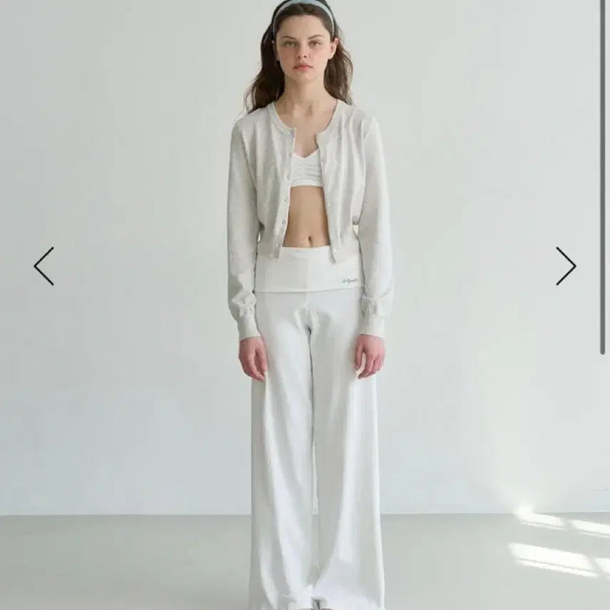 [BUNJANG] Lily Cote Milo Pants Ivory / 릴리코츠 마일로 팬츠 아이보리 새상품 milo pants