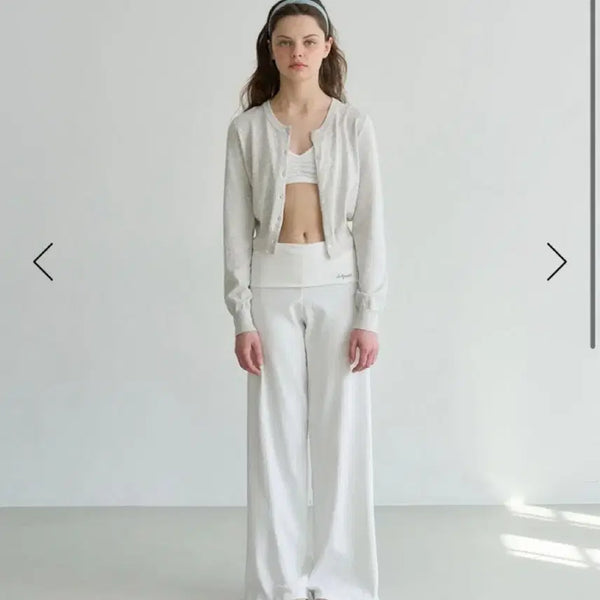 [BUNJANG] Lily Cote Milo Pants Ivory / 릴리코츠 마일로 팬츠 아이보리 새상품 milo pants