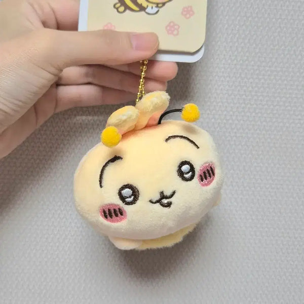 [BUNJANG] Usagi Honeybee Mascot Plush Keyring / 먼작귀 우사기 꿀벌 마스코트 인형 키링