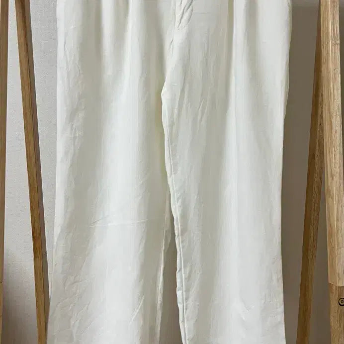 [BUNJANG] LANVIN Pure Linen Wide Slacks / 랑방 LANVIN 퓨어 리넨 와이드 슬랙스 정품