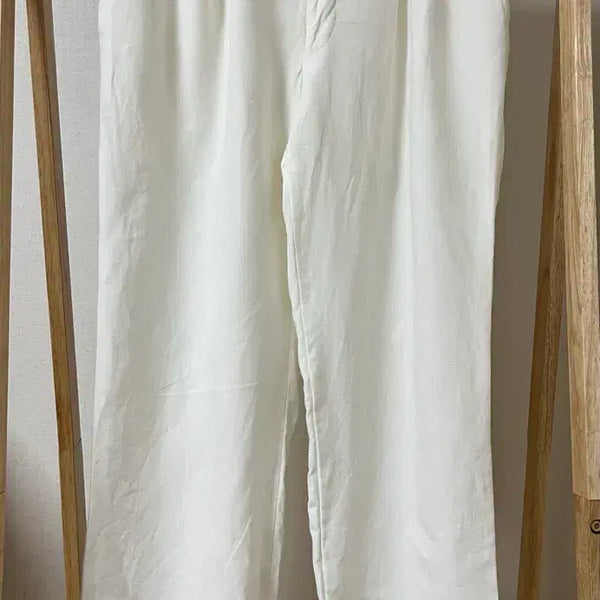 [BUNJANG] LANVIN Pure Linen Wide Slacks / 랑방 LANVIN 퓨어 리넨 와이드 슬랙스 정품