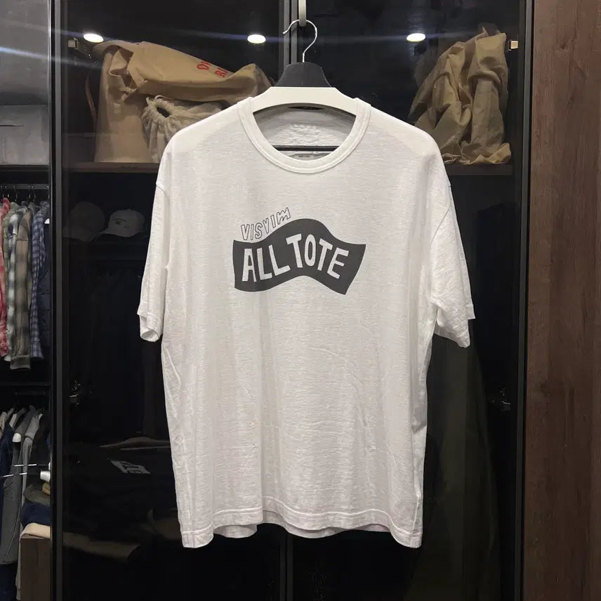 [BUNJANG] Bizbeam SPOT JUMBO TEE ALL TOTE White T-Shirt / 비즈빔 / SPOT JUMBO TEE ALL TOTE / 3