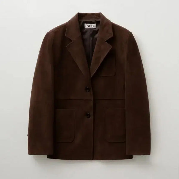 [BUNJANG] GED Suede Jacket / 게드 GED 스웨이드 자켓