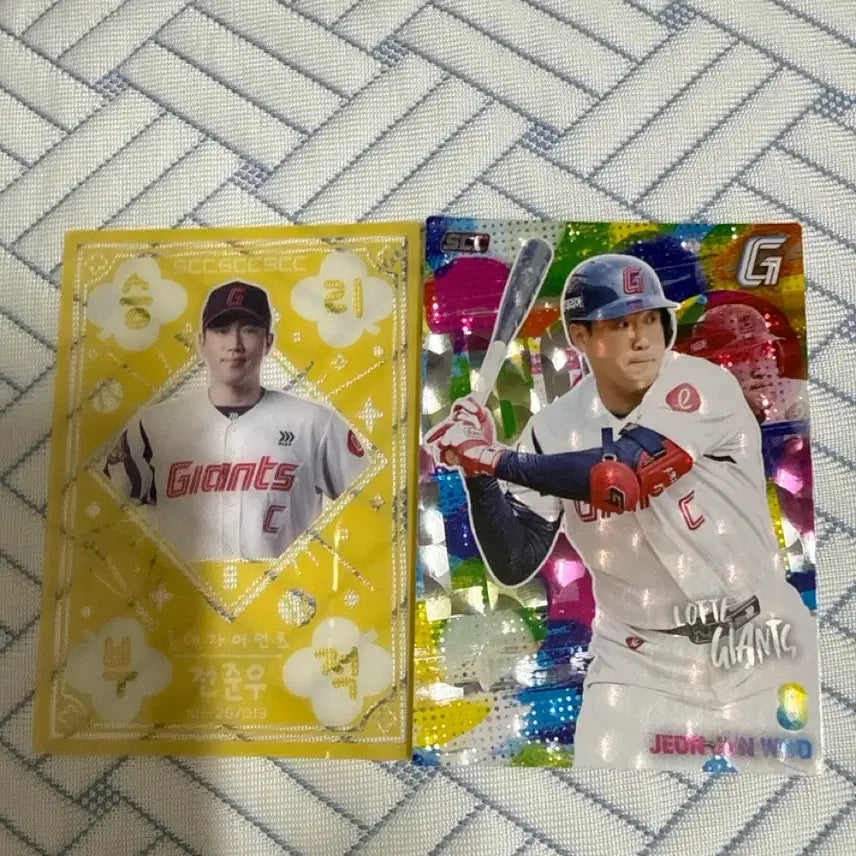 [BUNJANG] Jeon Jun-woo Player Victory Charm Parallel Card / 전준우 선수 승리부적 패러렐카드 입니다
