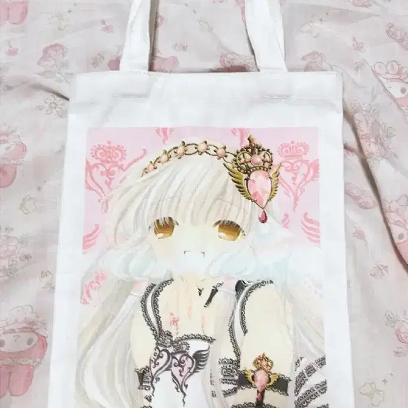 [BUNJANG] Chobits 'Your Eyes Only' Illustration Book Limited Edition Eco Bag / 쵸비츠 화보집 특전 에코백
