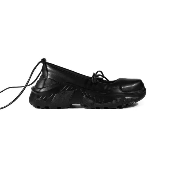 [BUNJANG] Akikoaoki Pino Black Women's Loafers Size 37 / 아키코아오키 피노 제니로퍼