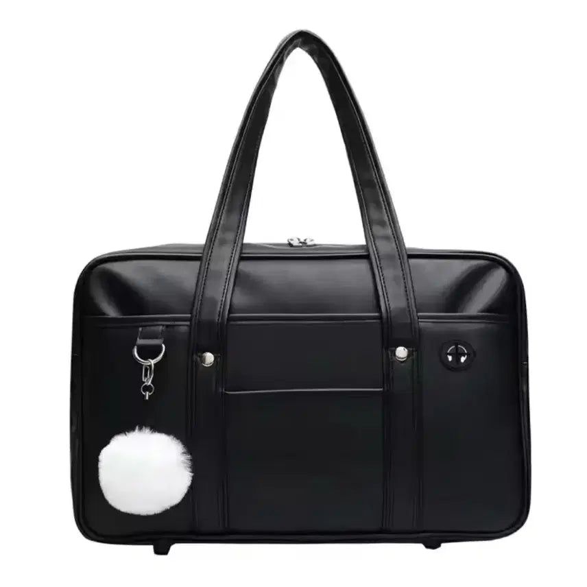 [BUNJANG] Japanese PU Leather School Bag / 일본 PU 가죽 스쿨백 팝니다