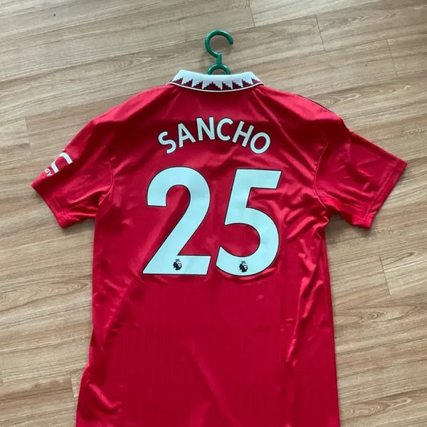 [BUNJANG] Manchester United 22-23 Home Authentic Jersey Sancho / 정품 맨유 22-23 홈 유니폼 산초