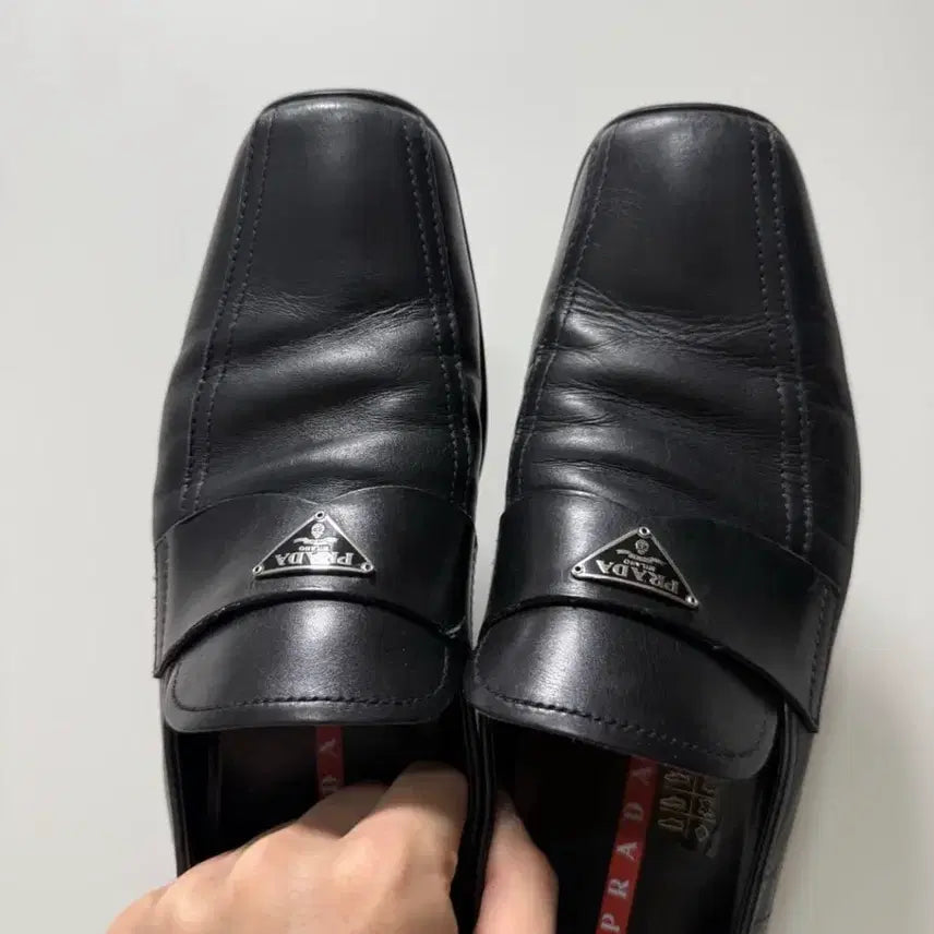 [BUNJANG] Prada Sport Triangle Logo Loafers / 프라다스포츠 삼각로고 로퍼