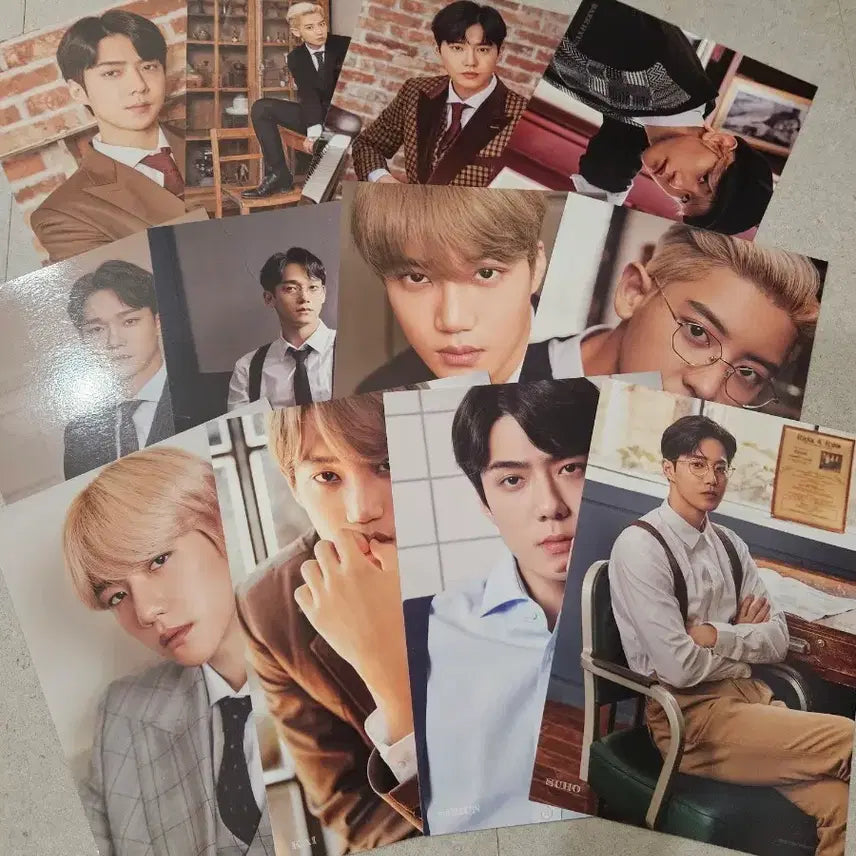 [BUNJANG] EXO 2020 Season's Greetings Set Poster Large Photocard DVD / 엑소 exo 2020년 시즌 그린팅 시그 세트 포스터 대형 포카 dvd
