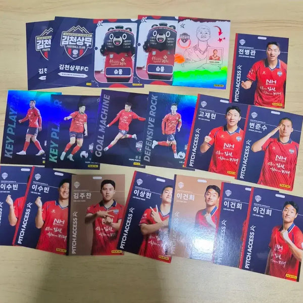 [BUNJANG] Panini Trading Cards K League Gimcheon Bundle (19 Cards) / 26 파니니카드 K리그 김천일괄 19장