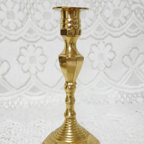 [BUNJANG] Vintage Brass Candlestick Holder / 빈티지 브라스 촛대
