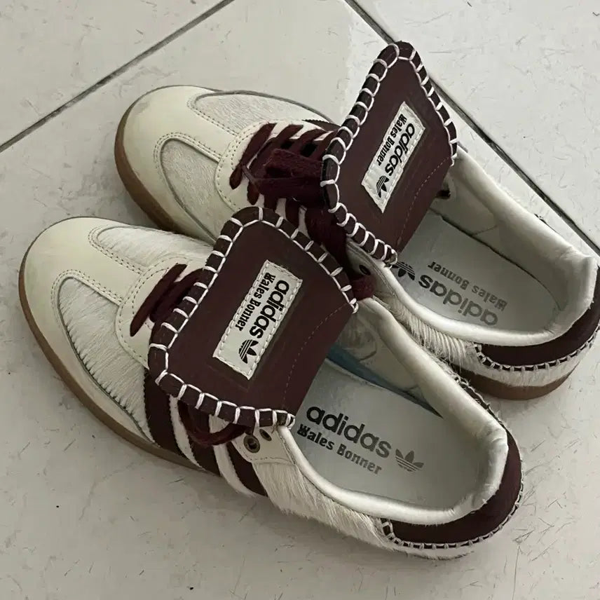 [BUNJANG] Adidas Wales Bonner Samba Cream Brown Mystery Brown / 아디다스 웨일스 보너 삼바 크림 브라운 미스테리 브라운