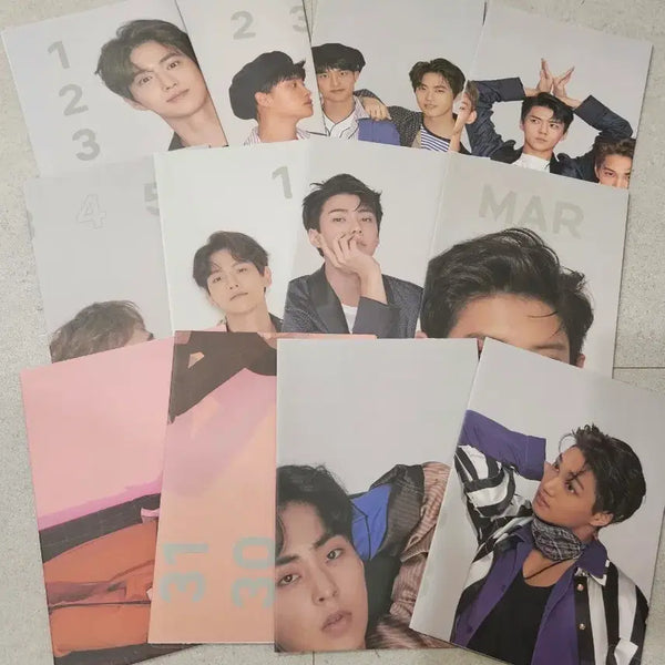 [BUNJANG] EXO 2019 Season's Greetings Poster, Diary, DVD Set / 엑소 exo 2019 시즌그린팅 시그 포스터 dvd다이어리 세트