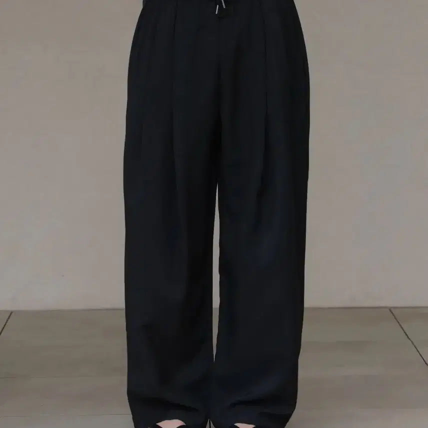[BUNJANG] Decorso Cool Linen Wide Banding Pants / 데꼬르소 쿨 린넨 와이드 밴딩 팬츠