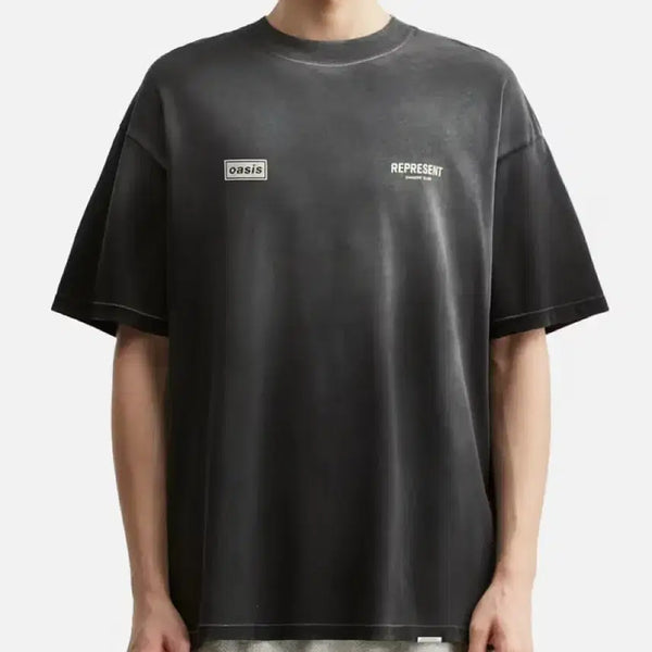 [BUNJANG] Represent Oasis Collaboration T-Shirt / 리프레젠트 오아시스 반팔 티셔츠
