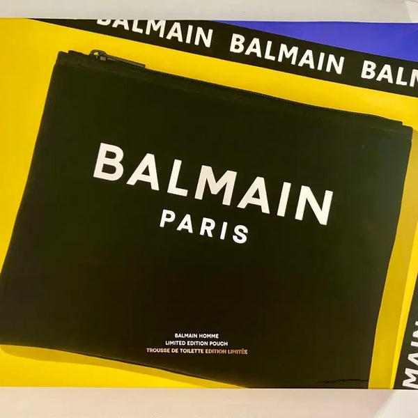[BUNJANG] Balmain Limited Edition Neoprene Pouch / 정품 발망 리미티드 에디션 네오프렌 클러치/ 파우치 새상품