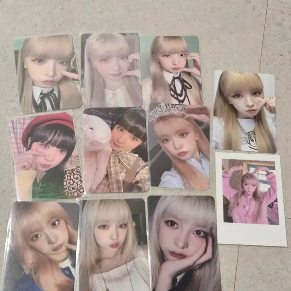 [BUNJANG] Billlie Haruna Polaroid Photocard Bundle Set / billlie 빌리 하루나 포카 포토카드 폴라로이드 11장 일괄 세트