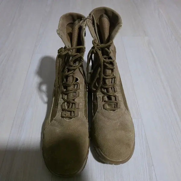 [BUNJANG] Tactical Mesh Zipper Ultralight Desert High-Top Boots 265mm / [미사용]택티컬 메쉬 지퍼 초경량 사막 하이탑 부츠 265mm