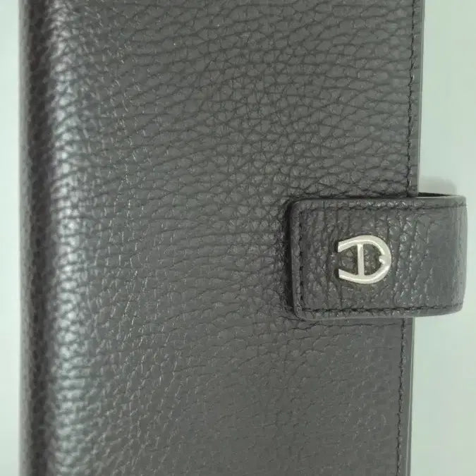 [BUNJANG] Aigner Women's Black Leather Long Wallet / 아이그너 여성 블랙 가죽 장지갑