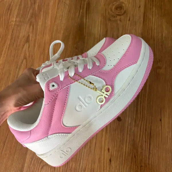 [BUNJANG] Alo Yoga Jisoo Sneakers Pink 240 / 알로요가 alo 지수운동화 핑크 240 새제품