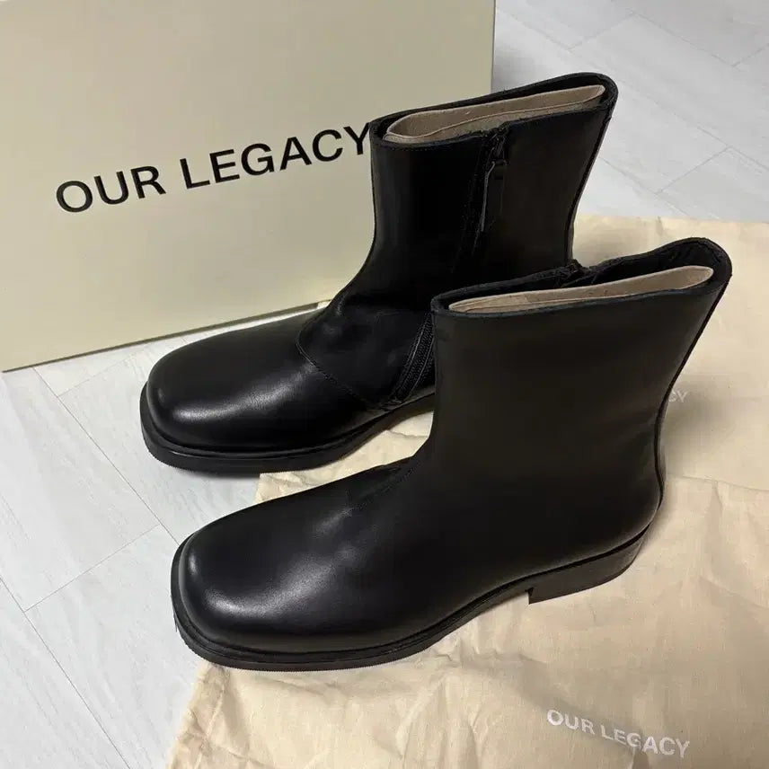 [BUNJANG] Our Legacy Camion Black Boots / (41) 아워레가시 카미온 블랙 새상품