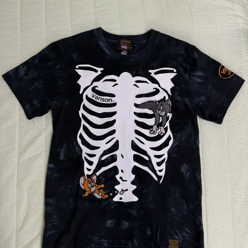 [BUNJANG] Benson Tom and Jerry Collaboration Short Sleeve T-Shirt / [벤슨] 톰과제리 콜라보 반팔