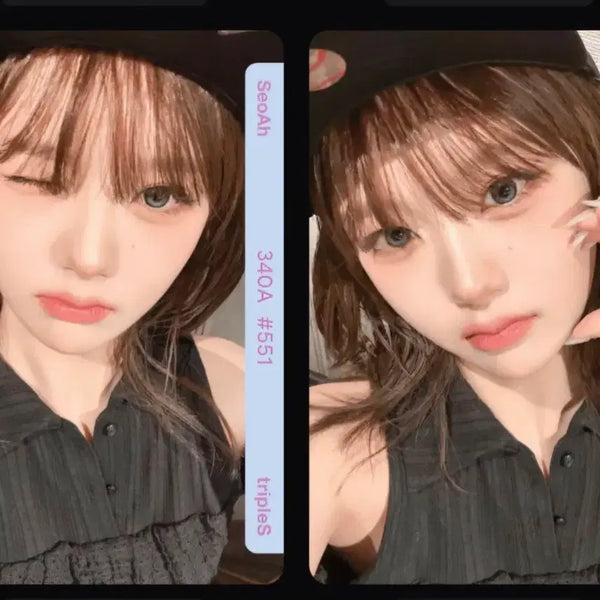[BUNJANG] tripleS Seohyun Concept Object BB339 BB340 / 트리플에스 오브젝트 서아 콘옵젝 BB339 BB340