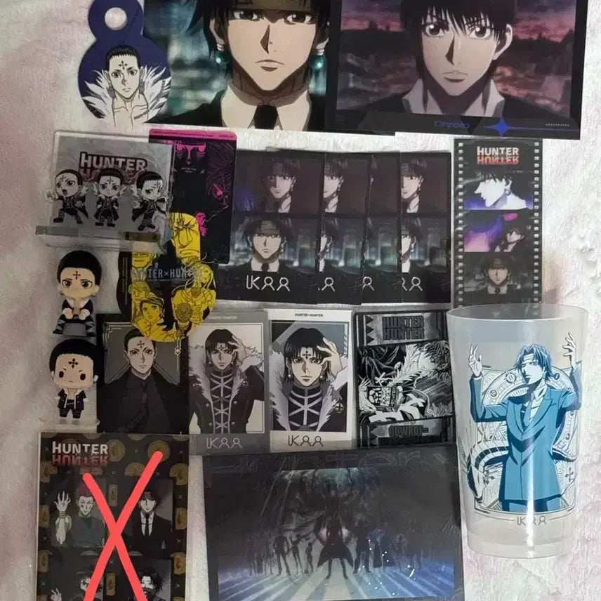 [BUNJANG] Hunter x Hunter Chrollo & Killua Goods Bundle Set / 헌터x헌터 클로로 굿즈 세트 일괄 키르아