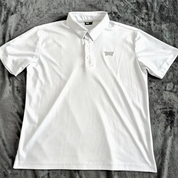 [BUNJANG] PXG Men's Essential Performance Short Sleeve Polo T-Shirt XL (110) / [정품]PXG 골프 남성 에센셜 퍼포먼스 카라 반팔 티셔츠 110