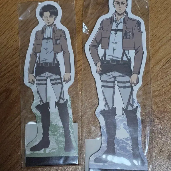 [BUNJANG] Attack on Titan Erwin & Levi Memo Pad / 진격거 엘빈 리바이 굿즈 메모지 에루리