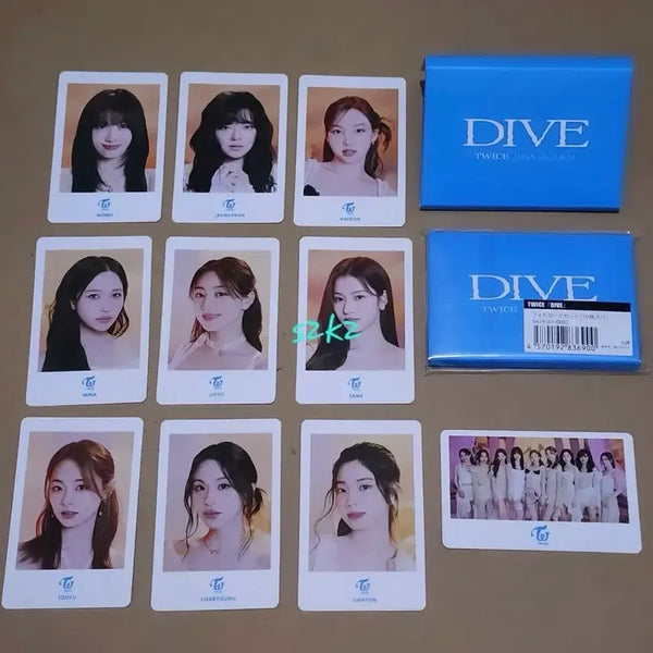 [BUNJANG] TWICE Japan DIVE Photocard Set / 트와이스 일본 DIVE 포카 세트