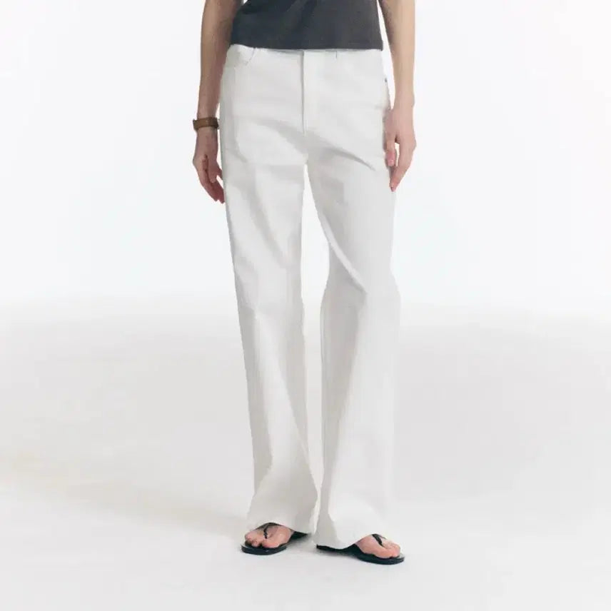 [BUNJANG] Gray Room Jude Denim Pants White XS / 그레이룸 쥬드 데님 팬츠 화이트 xs