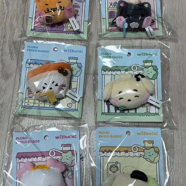 [BUNJANG] NCT WISH Wishny Gny Line Friends Badge Bundle Set / 엔시티위시 위시니니 라인프렌즈 뱃지 일괄 원가이하