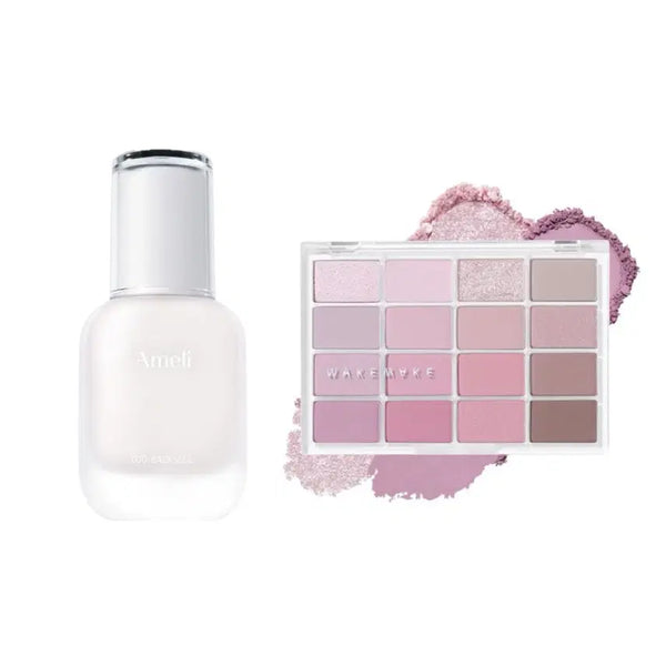 [BUNJANG] Ameli Snow White Foundation + WakeMake Lavender Blurring / 아멜리 백설 파운데이션 + 웨이크메이크 라벤더블러링
