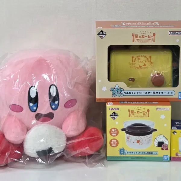 [BUNJANG] Kirby PUPUPU GOURMET Lottery Bundle Set / 택포 13)별의 커비 PUPUPU GOURMET 쿠지 A, B, E, 라스트원 일괄